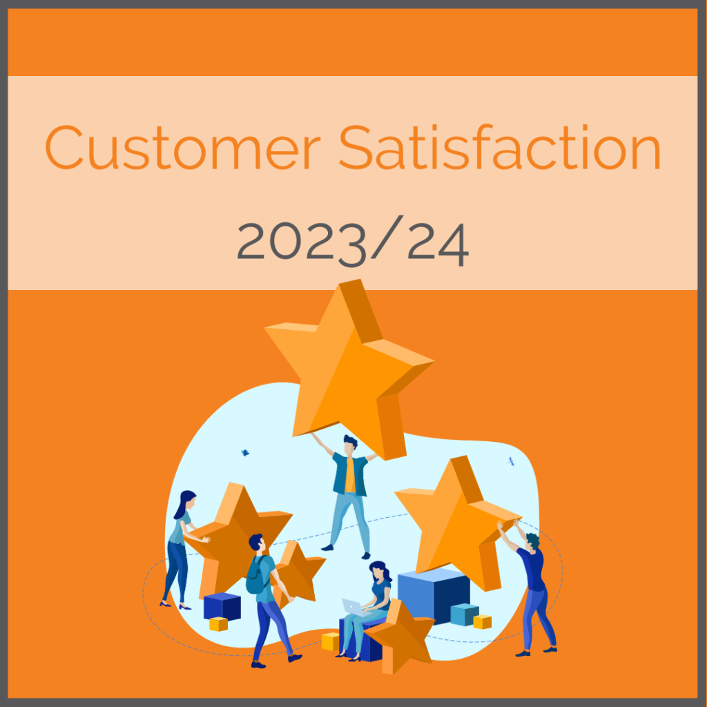 Customer Satisfaction 2023/24, Kundenzufriedenheit 2023/24